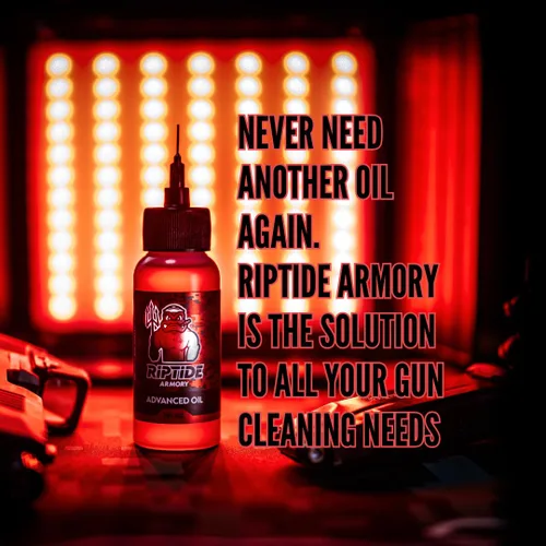 Miniatura 3 de Aceite de Arma Avanzado Riptide Armory - Protección de Grafeno de Larga Duración y Lubricidad - Protege y Previene la Acumulación - Seguro en Todas
