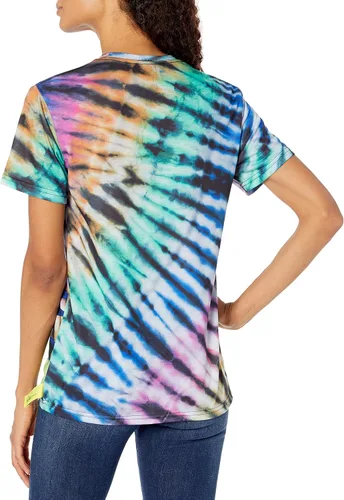 Miniatura 7 de Disney Camiseta Villains x Heidi Klum Maleficent Fire Tie Dye para mujer Sublimation