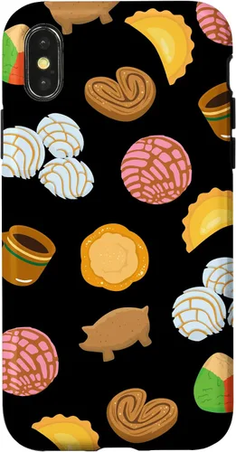 Miniatura 4 de Conchas Pan Dulce Pattern Black Phone Case Latina Gift Case Case for iPhone 17