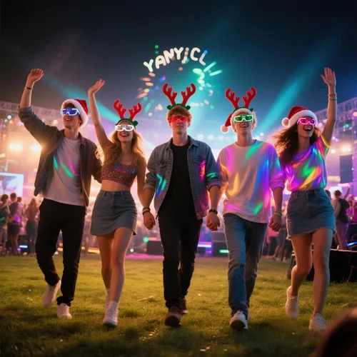 Miniatura 4 de 28 Paquetes de Gafas LED, 5 colores neón, 3 modos de luz, Gafas con Varillas Luminosas que se Iluminan, Suministros de Fiesta que Brillan