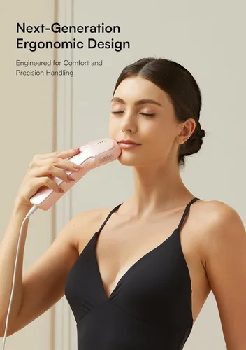 Miniatura 5 de INIA Depilación Láser con Cuidado de Enfriamiento por Hielo para Mujeres y Hombres, HAUTE Pro Removedor de Vello IPL Indoloro para Uso en Casa