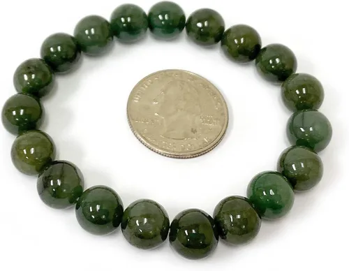 Miniatura 183 de Gem Avenue Handmade Round Bead Stretch Bracelet Unisex Natural Stone Beaded Jewelry for Men & Women, Elastic Wristband for Daily Wear