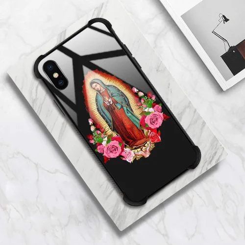 Miniatura 6 de CARLOCA Funda compatible con iPhone XR, diseño gráfico de Flower Lady para iPhone XR para niñas y niños, diseño gráfico a prueba de golpes, dama
