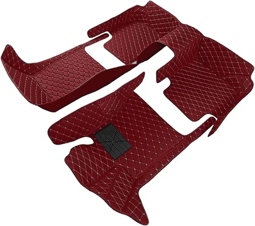 Alfombrillas personalizadas de cuero artificial para automóvil, impermeables, antideslizantes, adecuadas para automóviles, SUV, camionetas, protegen