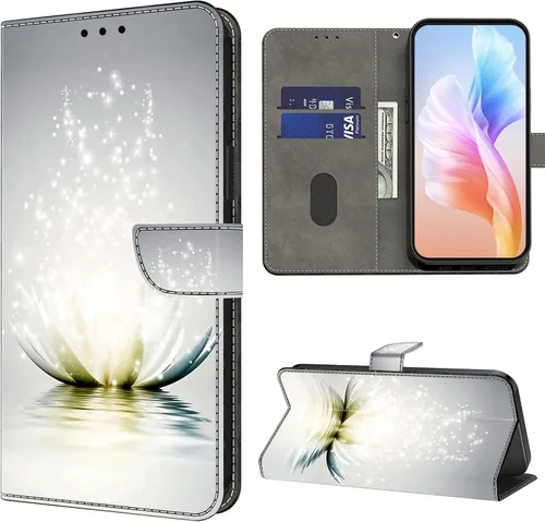 Miniatura 26 de Funda para Samsung Galaxy S22, cartera Flip Folio lindo 3D pintado de dibujos animados PU Funda de cuero PU para niñas mujeres ranuras para tarjetas