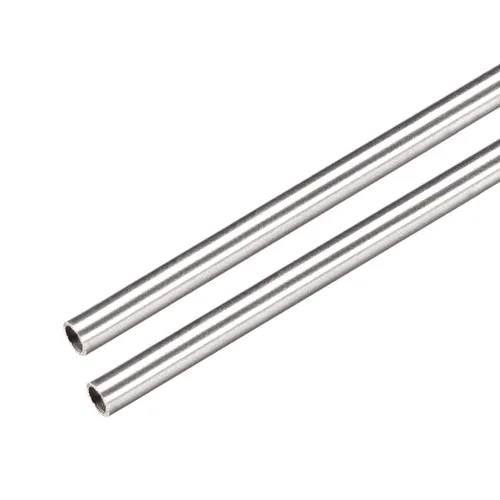 uxcell 2 tubos de tubo capilar de acero inoxidable 304 de 0.093 in de identificación de 0.126 in de diámetro exterior de 11.811 in de longitud de