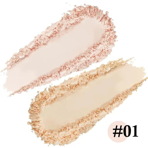 Miniatura 2 de Boobeen Polvo de acabado facial mate, polvo prensado de ajuste suave, control de aceite de maquillaje, base de maquillaje de larga duración, polvo #1