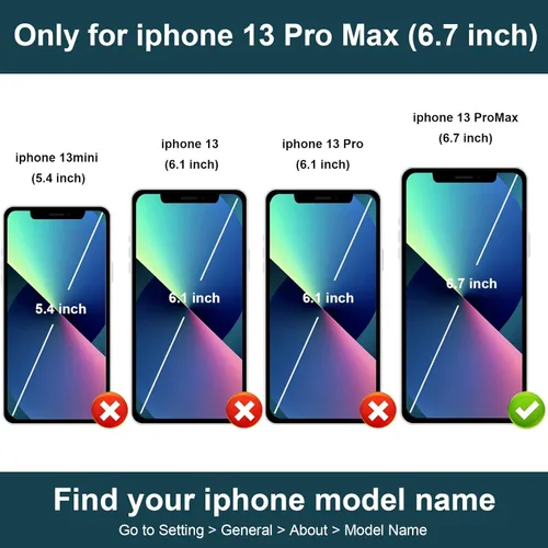 Miniatura 2 de Folosu Funda compatible con iPhone 13 Pro Max con soporte para tarjetas, rotación de 360°, soporte de anillo de dedo con función atril, bloqueo
