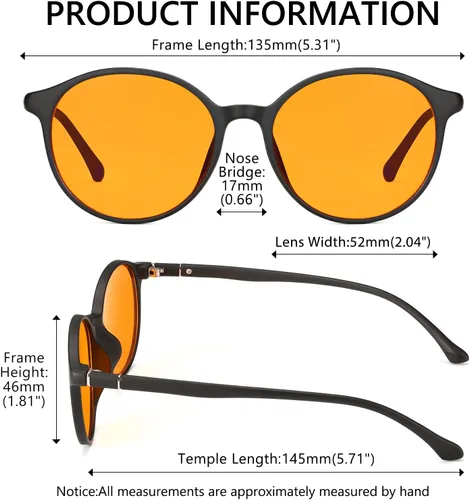 Miniatura 4 de LIKSMU Gafas de bloqueo de luz azul para computadora, juegos, TV, teléfono, gafas para dormir, mujeres y hombres, filtro profesional anti fatiga