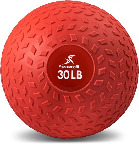 Miniatura 17 de ProsourceFit Slam Medicine Balls 5, 10, 15, 20, 25, 30, 50lbs Smooth and Tread Textured Grip Dead Weight Balls for Strength and Conditioning