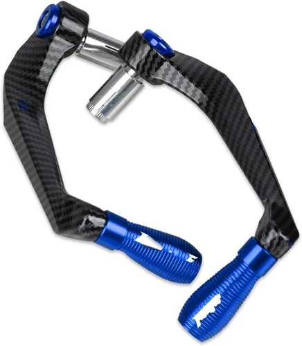 Miniatura 10 de Para Y&AMAHA FZ25 para FZ 25 2017 2018 2019 2020 universal de fibra de carbono aleación de aluminio freno palanca de embrague protector de Negro