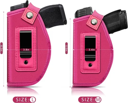 Miniatura 3 de Funda de pistola para mujeres/hombres, fundas IWB universales para transporte oculto, fundas de pistola diestra/siniestra, compatibles con S&W M&P