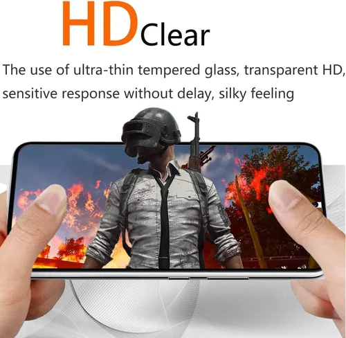 Miniatura 4 de Paquete de 2 protectores de pantalla de privacidad para Samsung Galaxy S22/S23 5G de 6.1 pulgadas, protector de vidrio templado, fácil de instalar