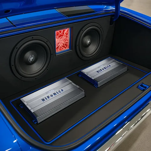 Miniatura 7 de Hifonics BG-1300.1D Brutus Gamma - Amplificador monoblock de clase Super D de 1300 W para sistema de sonido de audio de coche con altavoz
