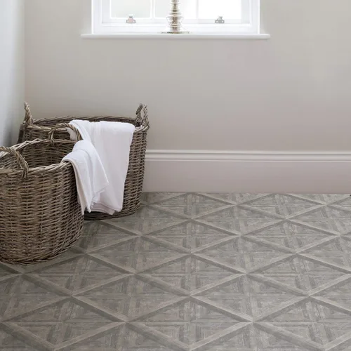Miniatura 4 de FloorPops FP3295 Townhouse - Azulejos de suelo para despegar y pegar, color gris