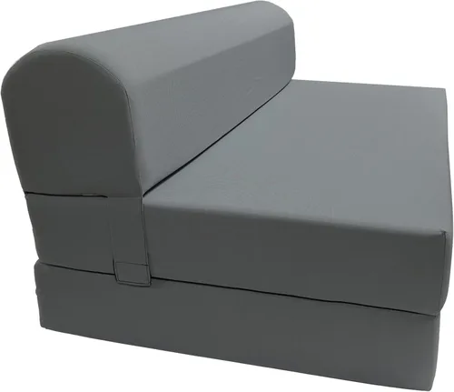 Miniatura 29 de D & D Futon Furniture Chair cama plegable de espuma, sofá de estudio, colchón de espuma doblado (6 x 36 x 70 pulgadas, azul real)