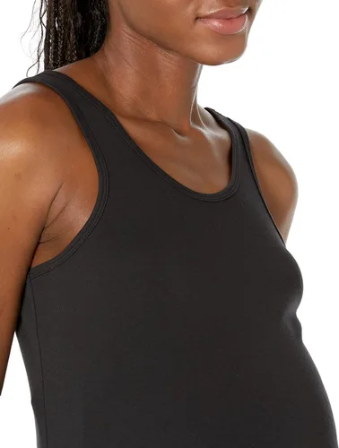 Miniatura 4 de Tienda Essentials Camiseta sin mangas de maternidad para mujer, paquete de 2
