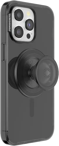 Miniatura 12 de PopSockets Funda para iPhone 15 Plus con agarre redondo compatible con MagSafe, funda para iPhone 15 Plus, compatible con carga inalámbrica - Aura