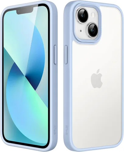 Miniatura 8 de JETech Funda mate para iPhone 13 de 6.1 pulgadas, a prueba de golpes, protección contra caídas de grado militar, cubierta trasera translúcida