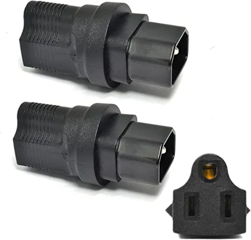 Miniatura 34 de Ceptics Japón, Filipinas NEMA 1-15 Adaptador de Enchufe de Energía para Viaje Acepta NEMA 5-15R - Certificado ETL - Grado Industrial (IG-6)