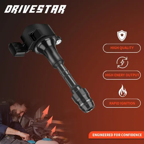 Miniatura 4 de Juego de 3 bobinas de encendido compatibles con Infiniti I35 QX4 Nissan Altima Maxima Murano Pathfinder Quest Frontier Xterra NV1500 2001-2017 3.5L