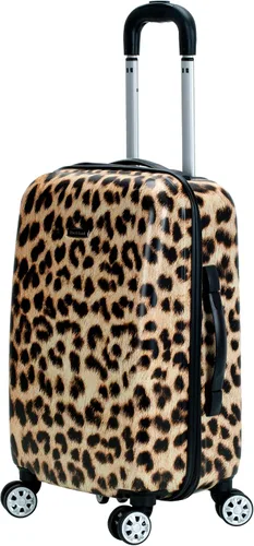 Miniatura 12 de Rockland - Equipaje Safari con carcasa rígida y ruedas, Leopard), F196-LEOPARD