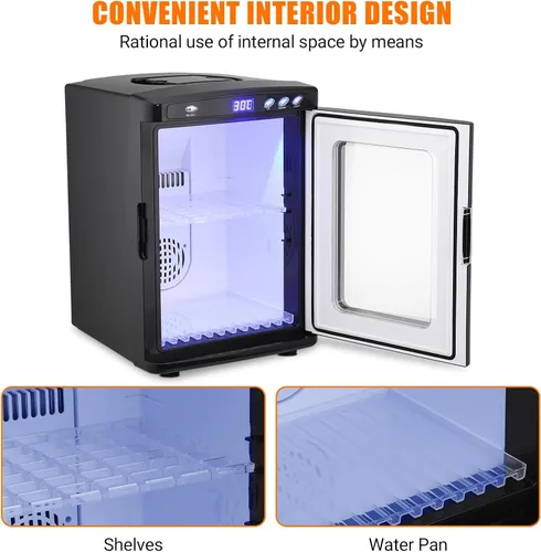 Miniatura 8 de Incubadora de reptiles de 25 litros para incubar huevos - Incubadora portátil de laboratorio científico, temperatura controlada 50.0 °F-140.0 °F