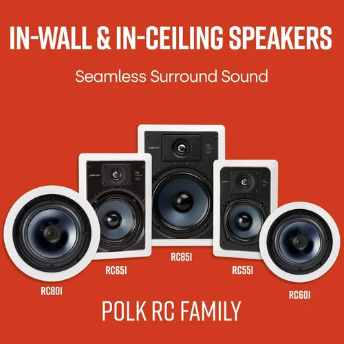 Miniatura 4 de Polk Audio RC60i - Altavoces redondos de 6.5 pulgadas de alta calidad de 2 vías (par), perfectos para colocación húmeda y húmeda en interiores