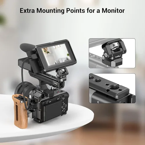 Miniatura 5 de SmallRig FX3 / FX30 XLR Plataforma de Extensión de Mango para Sony - MD3490