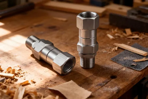 Miniatura 3 de Lavadora a presión giratoria 3/8 pulgadas NPT 5000 PSI, paquete de 2 conectores giratorios de acero inoxidable sin torceduras de 360°, accesorios