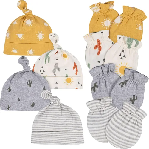 Miniatura 9 de Gerber Conjuntos unisex de gorro y manoplas para bebé