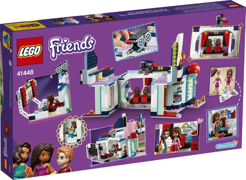 Miniatura 5 de LEGO Friends Heartlake City Movie Theater 41448 Kit de construcción; gran regalo de cumpleaños para niños que aman las películas, nuevo 2021
