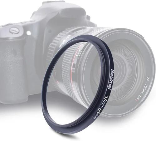 Miniatura 48 de Anillo de filtros de cámara de 1.181 in a 1.929 in, anillos de filtros compatibles con todas las marcas Ø30mm lente a Ø49mm UV ND CPL accesorio