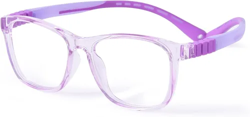 Miniatura 9 de FONHCOO Gafas de bloqueo de luz azul para niños, niños y niñas, marco irrompible, para computadora, juegos, TV