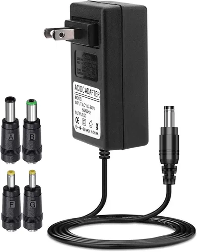 Cargador adaptador de corriente de 15V 1.5A 2A AC/DC para Theragun Mini 1.0, Theragun Prime G4/Prime Pro Pistola Masajeadora, Hyperice Normatec 3,
