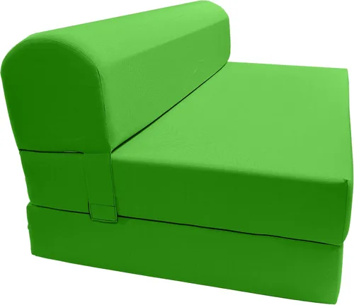 Miniatura 32 de D & D Futon Furniture Chair cama plegable de espuma, sofá de estudio, colchón de espuma doblado (6 x 36 x 70 pulgadas, azul real)