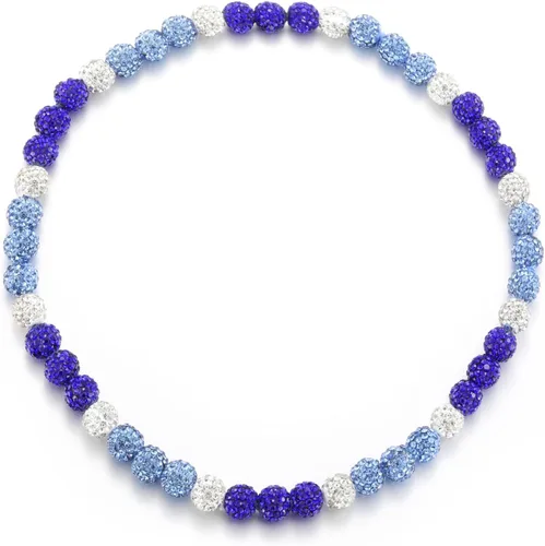 Miniatura 24 de Collar de Cadena de Béisbol con Perlas para Hombres, Regalos de Collar de Béisbol de la Colección Bling Ice para Niños, Collar de Accesorios