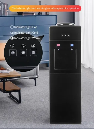 Miniatura 5 de Dispensador de enfriador de agua de 5 galones, dispensador de botellas de agua, enfriadores de agua independientes con bloqueo de seguridad