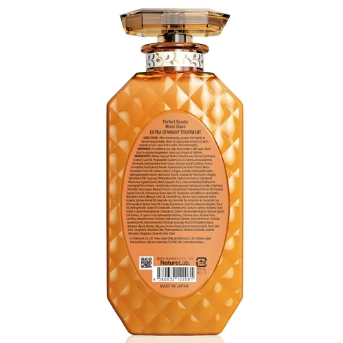 Miniatura 9 de Moist Diane Acondicionador antiencrespamiento para mujeres y hombres, acondicionador natural con aceite de argán, colágeno, queratina y aceite