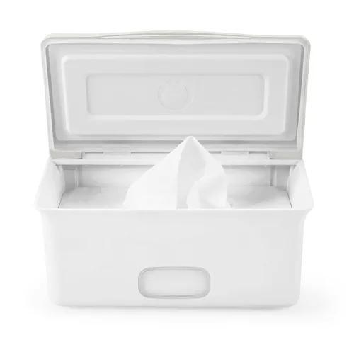 Miniatura 11 de Dispensador de toallitas para bebé Ubbi, estuche de toallitas para bebé, porta toallitas para bebé con placa ponderada, mantiene las toallitas