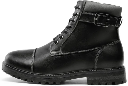 Miniatura 2 de Bruno Marc - Botas para hombre de combate estilo Oxford para motocicleta
