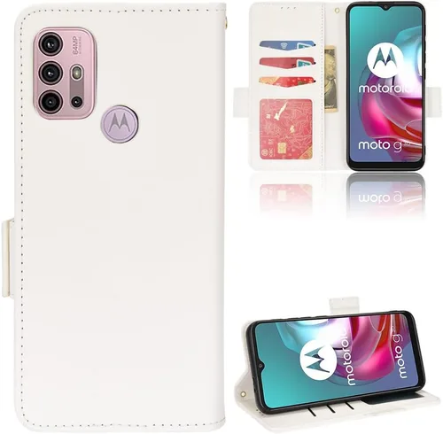 Miniatura 186 de Funda de piel sintética compatible con Motorola Moto E22 4G, funda de piel sintética compatible con Motorola Moto E22i 4G, color negro
