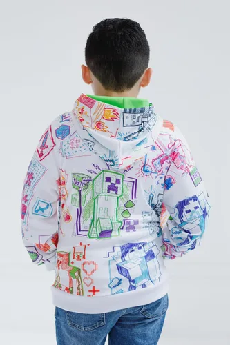 Miniatura 5 de Minecraft Sudadera con capucha de forro polar para niños pequeños a niños grandes (4-18-20)