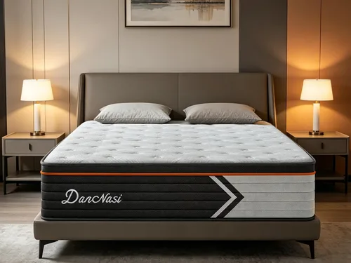 Miniatura 38 de Colchón tamaño individual de 10 pulgadas en una caja, espuma viscoelástica híbrida y resortes embolsados, 7 zonas para dormir de espalda y de lado