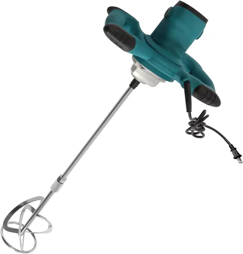 Mezclador de hormigón de mano de 2100 W, mezclador de barro de cemento de mano, máquina mezcladora de mortero de pintura de yeso de yeso eléctrico