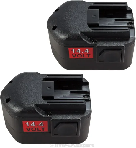 ExpertPower 2 x 14.4v 1500mAh NiCd Batería para Milwaukee 48-11-1000 48-11-1014 48-11-1024