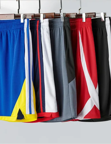 Miniatura 2 de Liberty Imports Paquete de 5 pantalones cortos de baloncesto atléticos de secado rápido para hombre, entrepierna de 9 pulgadas con bolsillos, ropa