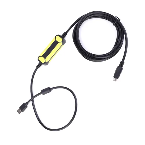 Miniatura 7 de ViaGasaFamido Cable de programación Cable de datos apto para FX1S/1N/2N/3U FX Series PLC USB-SC09-FX Línea de descarga de cable de 8.2 ft Línea