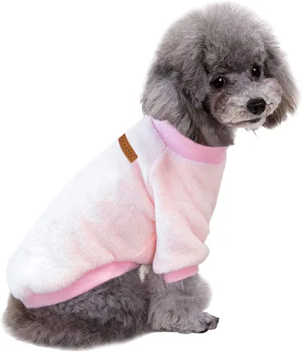 Miniatura 11 de Jecikelon Ropa para Perros Suéter para Perros Ropa Suave para Cachorros Ropa de Invierno Suéteres para Cachorros Atuendo Cálido para Perros Pequeños