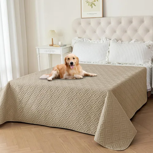 Miniatura 29 de Manta impermeable 2026 para perros (30 x 70 pulgadas), cómoda alfombrilla de sofá para mascotas con respaldo antideslizante, almohadilla ligera